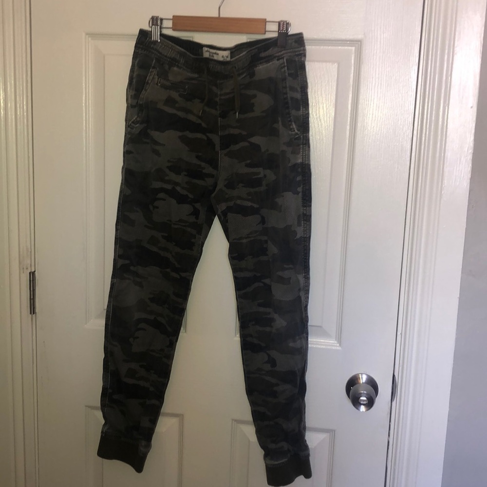 Boys Abercrombie fatigue joggers